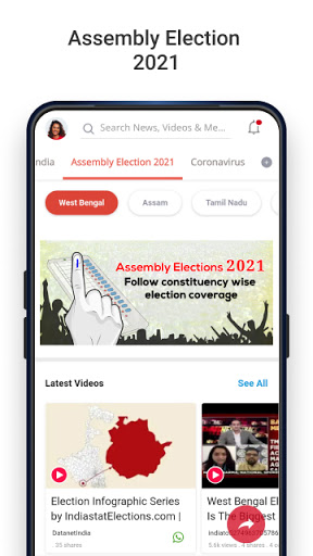 Dailyhunt - Local, National, Election News & Video  APK screenshots 1