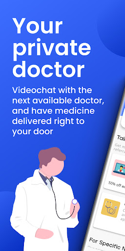 Android application TovaHealth | VIP Telemedicine screenshort