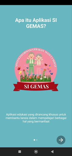 Android application SI GEMAS LANSIA screenshort