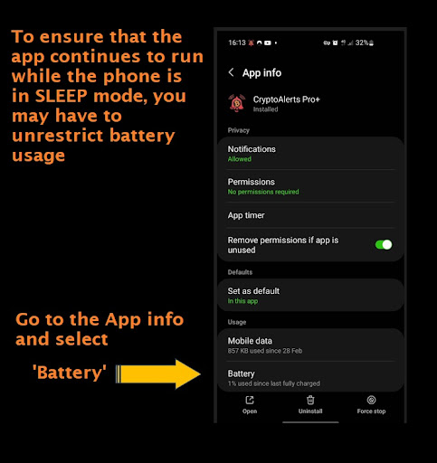 Crypto Alerts Pro Screen 3
