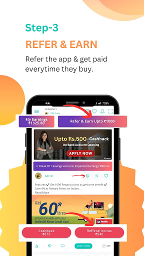 Fayda - Cashback & Earnings Screen 3
