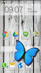 Butterfly in Phone lovely joke For PC installation