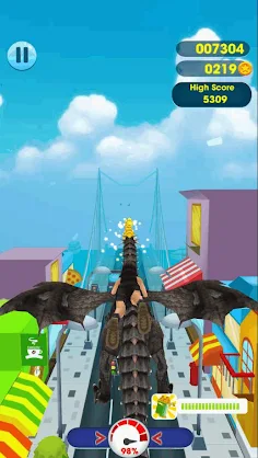 Subway Dragon Princess Rush - Screenshot 3