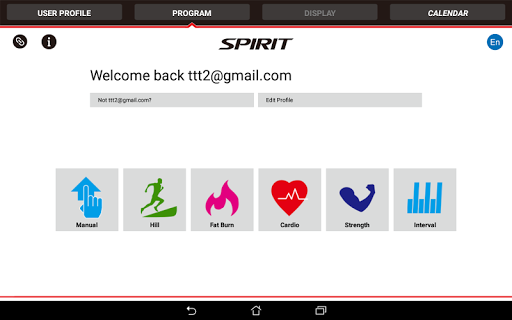 Spirit Fit Screen 3