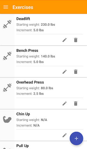 Strength Training Planner Screenshot 3 - AppWisp.com