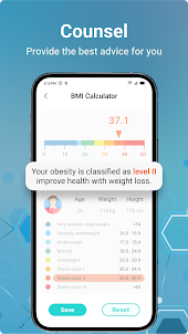 BMI Calculator, Weight Tracker