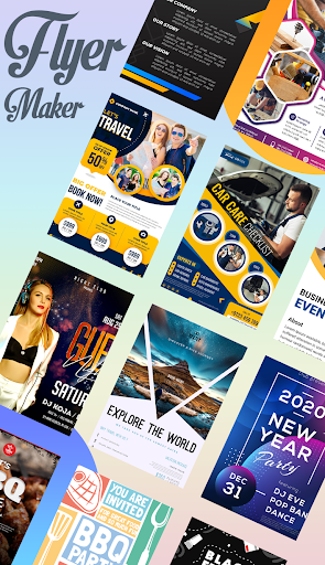 Android application Flyer Maker screenshort