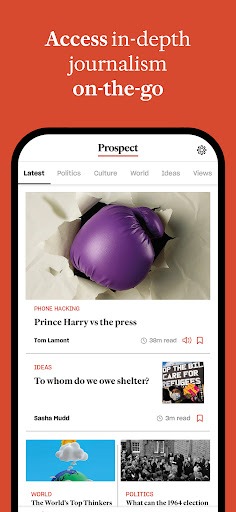 Prospect Magazine Screen 2