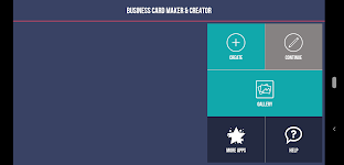 screenshot of Business Card Maker & Creator