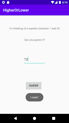 HighLow Guesser! - Screenshot 2