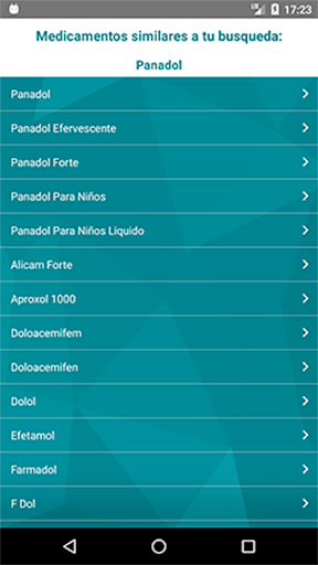 AhorroMED Screen 2
