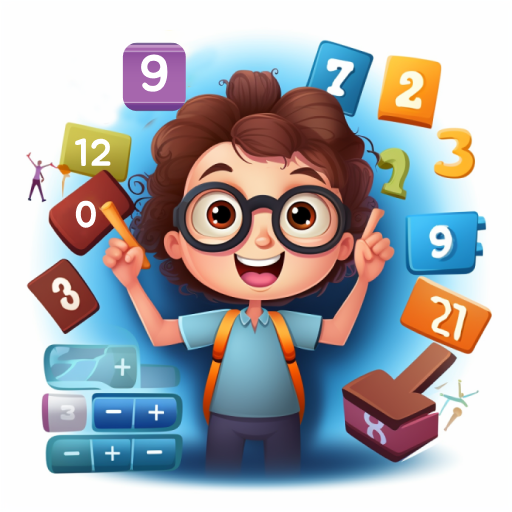 Math Game - Brain Puzzles logo