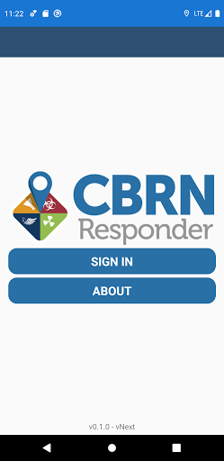 Android application CBRNResponder screenshort