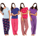 Women Pajama Photo Montage icon