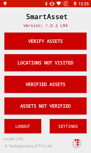 Android application SmartAsset Interwaste screenshort
