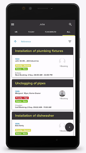 GeoNext - Job Management Screen 2