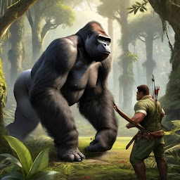 Immagine dell'icona Cacciatore di gorilla selvaggi