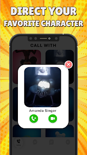 Amanda Prank Video Call & Chat