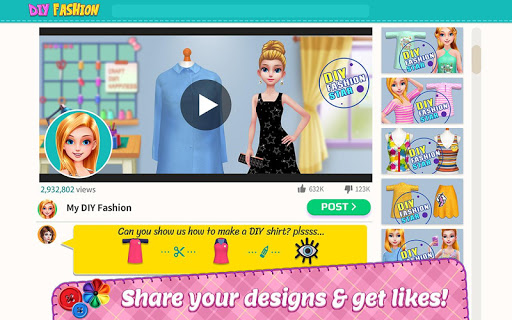 DIY Fashion Star - Design Hacks Clothing Game  screenshots 4