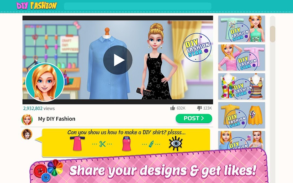 DIY Fashion Star - Doll Game banner