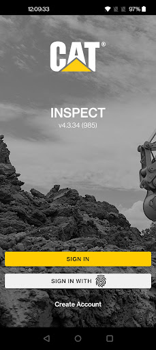 Android application Cat® Inspect screenshort