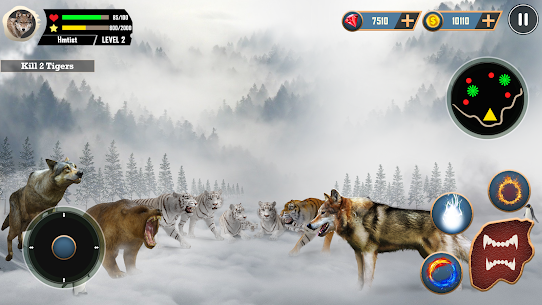 محاكاة الذئب البري ألعاب 4