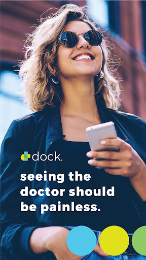 Android application dock. screenshort