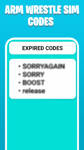 Arm Wrestle Simulator Codes Screen 2
