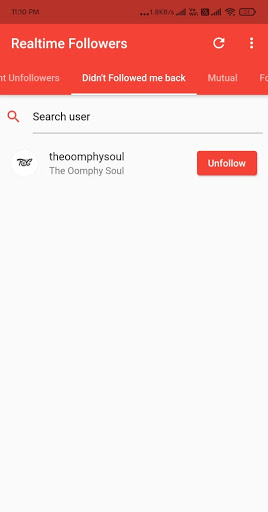 Realtime Followers for InstaDP Screen 3