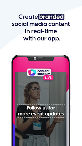 Android application Content Stadium LIVE screenshort