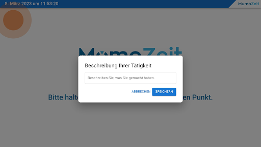 MomoZeit Screen 3