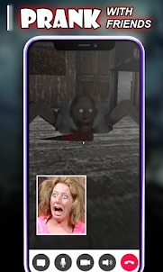 Creepy Granny Fake Video Call