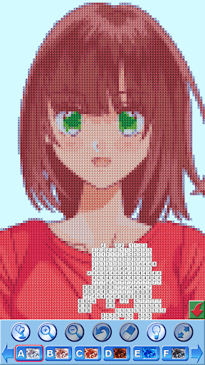 Diamond Pixel Number Coloring