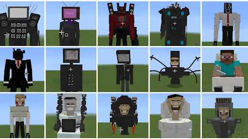 TVMan MOD Minecraft Skibidi
