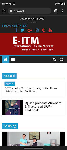 Android application ITM screenshort