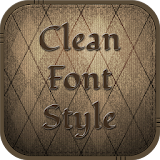 Clean Font Style icon