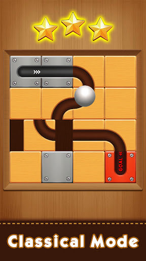 Unroll Ball -Block Puzzle game