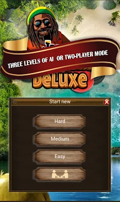 Jamaican Checkers Deluxe - Screenshot 1