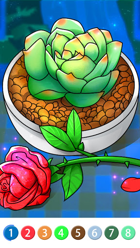 Coloring Book: Color by Number Oil Painting Games 1.781 screenshots 2