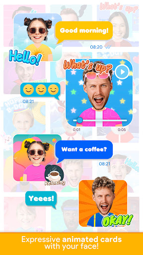 Android application Greeting cards with messages screenshort