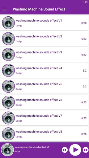 Washing Machine Sounds Effect Screen 2