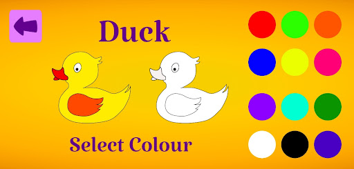 Colouring Game Screen 2