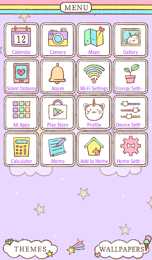 Caticorn Theme +HOME Screen 2