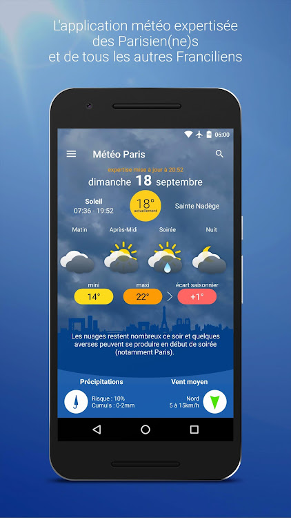 Météo Paris - 3.7.0 - (Android)