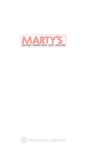 Android application Marty's Fine Wines screenshort