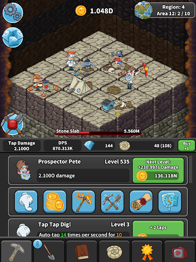 Tap Tap Dig - Idle Clicker Game 2.0.1 screenshots 21