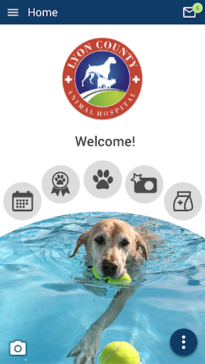 Android application Lyon County Animal Hospital screenshort