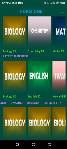 Form One Screen 2
