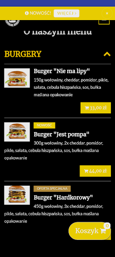 Burneika Burger Bielsko Biała Screen 3