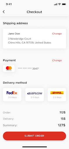 E-Commerce Screen 2